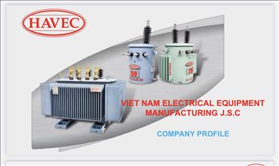 CÔNG TY CỔ PHẦN CHẾ TẠO THIẾT BỊ ĐIỆN VIỆT NAM (HAVEC)